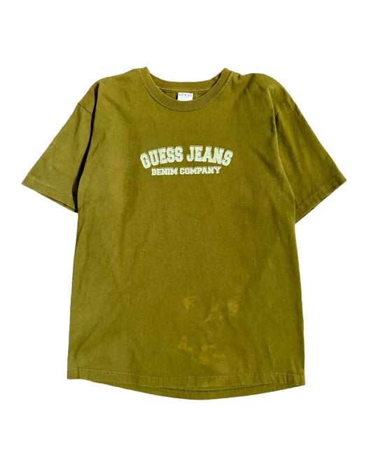 Vintage Guess Jeans T-Shirt - Green (M)
