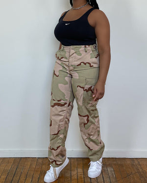 Vintage 90s Army Camouflage Cropped Jacket All Sizes Small 