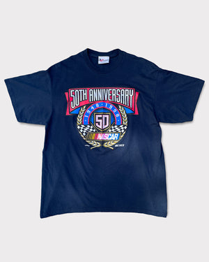 Vintage 90s Nascar Anniversary T-Shirt (L)