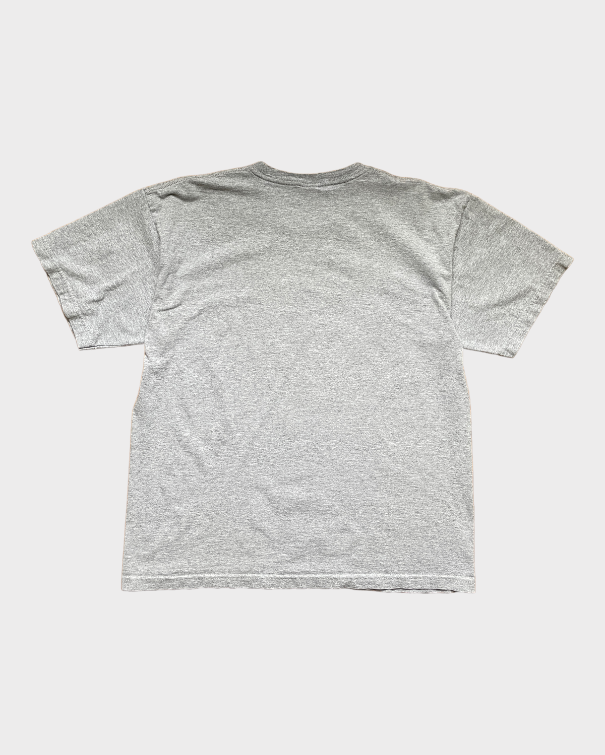 Vintage Gray Navy Dad T-Shirt (L)