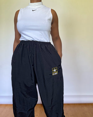 Black US Army Track Pants (L)