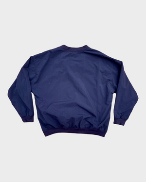 Vintage Navy Golf Pullover Windbreaker Sweater (XL)