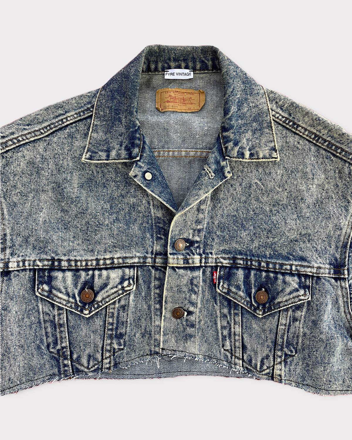 Womens Hayley Menzies black Acid Wash Studded Denim Jacket | Harrods UK